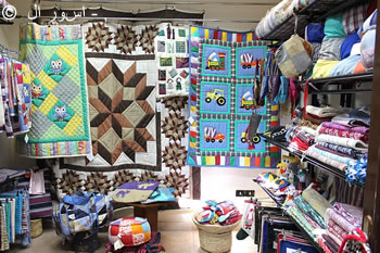 Patchwork-Quilts und mehr